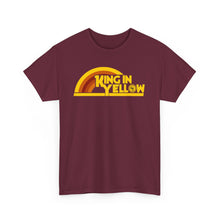 Load image into Gallery viewer, Retro King in Yellow Unisex Heavy Cotton Tee
