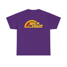 Load image into Gallery viewer, Retro King in Yellow Unisex Heavy Cotton Tee