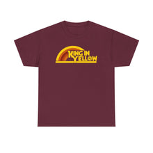 Load image into Gallery viewer, Retro King in Yellow Unisex Heavy Cotton Tee