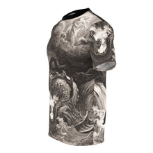 Load image into Gallery viewer, Slaying Leviathan Unisex Cut & Sew Tee (AOP)