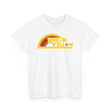 Load image into Gallery viewer, Retro King in Yellow Unisex Heavy Cotton Tee