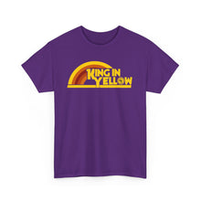 Load image into Gallery viewer, Retro King in Yellow Unisex Heavy Cotton Tee