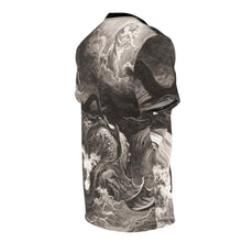 Load image into Gallery viewer, Slaying Leviathan Unisex Cut & Sew Tee (AOP)