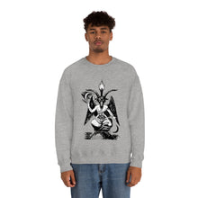 Load image into Gallery viewer, Baphomet Heavy Blend™ Crewneck Sweatshirt
