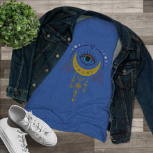 Load image into Gallery viewer, Boho Moon Slim Fit Triblend Tee
