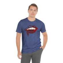 Load image into Gallery viewer, Vampire Lips Jersey Short Sleeve Tee