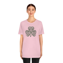 Load image into Gallery viewer, Celtic Shamrock Jersey Short Sleeve Tee