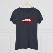 Load image into Gallery viewer, Vampire Lips Slim Fit Triblend Tee