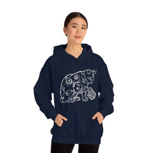 Load image into Gallery viewer, Cat Playing D&D Heavy Blend™ Hooded Sweatshirt