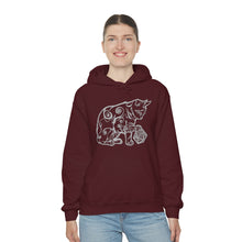 Load image into Gallery viewer, Cat Playing D&D Heavy Blend™ Hooded Sweatshirt