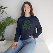 Load image into Gallery viewer, Celtic Shamrock Heavy Blend™ Crewneck Sweatshirt