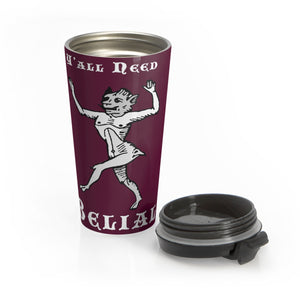 Y'all Need Belial BW Stainless Steel Travel Mug