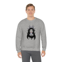 Load image into Gallery viewer, Hekate Triformis Heavy Blend™ Crewneck Sweatshirt