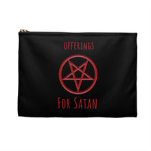 Load image into Gallery viewer, Offerings For Satan Accessory Pouch