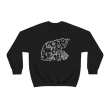 Load image into Gallery viewer, Cat Playing D&D Heavy Blend™ Crewneck Sweatshirt