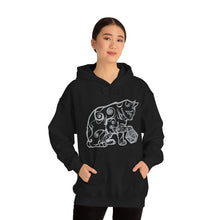 Load image into Gallery viewer, Cat Playing D&D Heavy Blend™ Hooded Sweatshirt