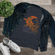 Load image into Gallery viewer, Something Wicked This Way Comes Slim Fit Triblend Tee