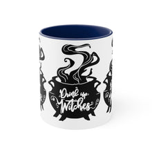 Load image into Gallery viewer, Drink Up Witches Accent Coffee Mug, 11oz