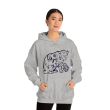 Load image into Gallery viewer, Cat Playing D&D Heavy Blend™ Hooded Sweatshirt