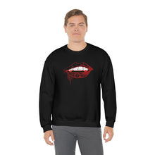 Load image into Gallery viewer, Vampire Lips Heavy Blend™ Crewneck Sweatshirt