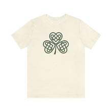 Load image into Gallery viewer, Celtic Shamrock Jersey Short Sleeve Tee