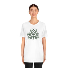 Load image into Gallery viewer, Celtic Shamrock Jersey Short Sleeve Tee