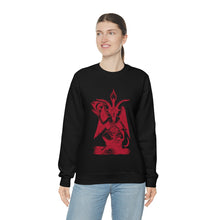 Load image into Gallery viewer, Baphomet Heavy Blend™ Crewneck Sweatshirt