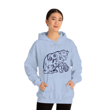 Load image into Gallery viewer, Cat Playing D&D Heavy Blend™ Hooded Sweatshirt