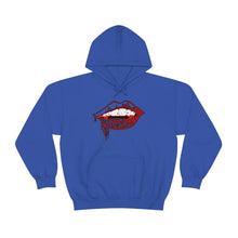 Load image into Gallery viewer, Vampire Lips Heavy Blend™ Hooded Sweatshirt