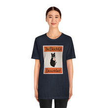 Load image into Gallery viewer, The Black Cat Jersey Short Sleeve Tee