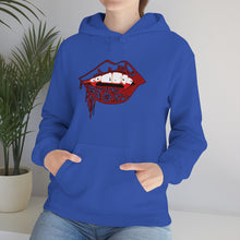 Load image into Gallery viewer, Vampire Lips Heavy Blend™ Hooded Sweatshirt