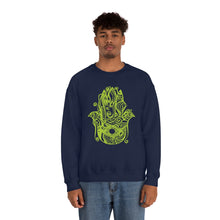Load image into Gallery viewer, Hamsa Heavy Blend™ Crewneck Sweatshirt