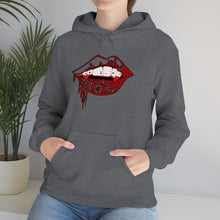Load image into Gallery viewer, Vampire Lips Heavy Blend™ Hooded Sweatshirt