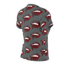 Load image into Gallery viewer, Vampire Lips Slim Fit AOP Tee