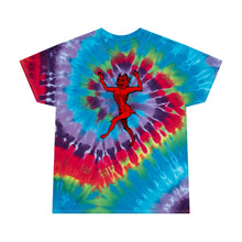 Load image into Gallery viewer, Dancing Demon Tie-Dye Tee, Spiral