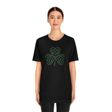Load image into Gallery viewer, Celtic Shamrock Jersey Short Sleeve Tee