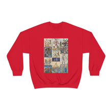 Load image into Gallery viewer, People Getting Stabbed In Medieval Manuscripts Heavy Blend™ Crewneck Sweatshirt