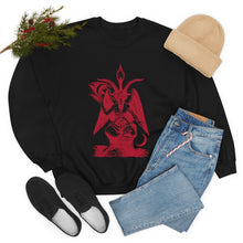 Load image into Gallery viewer, Baphomet Heavy Blend™ Crewneck Sweatshirt