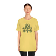 Load image into Gallery viewer, Celtic Shamrock Jersey Short Sleeve Tee