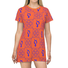 Load image into Gallery viewer, Mercury Seal All Over Print T-Shirt Dress