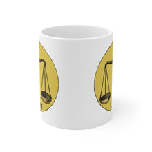 Load image into Gallery viewer, Libra Vintage Scales Ceramic Mug 11oz