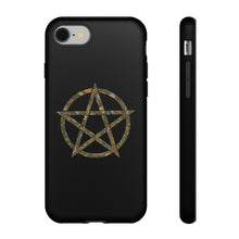 Load image into Gallery viewer, Garden Print Pentagram Tough Cases