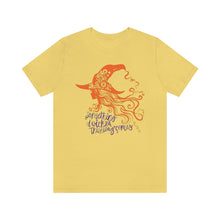 Load image into Gallery viewer, Something Wicked This Way Comes Jersey Short Sleeve Tee