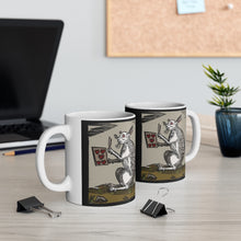Load image into Gallery viewer, Jack the Rabbit Ceramic Mug 11oz
