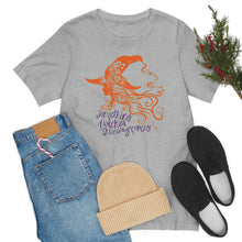 Load image into Gallery viewer, Something Wicked This Way Comes Jersey Short Sleeve Tee