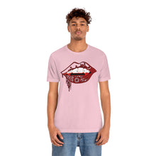 Load image into Gallery viewer, Vampire Lips Jersey Short Sleeve Tee