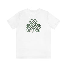 Load image into Gallery viewer, Celtic Shamrock Jersey Short Sleeve Tee