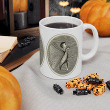 Load image into Gallery viewer, Moth Man Ceramic Mug 11oz