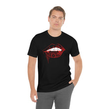 Load image into Gallery viewer, Vampire Lips Jersey Short Sleeve Tee
