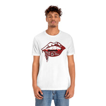 Load image into Gallery viewer, Vampire Lips Jersey Short Sleeve Tee